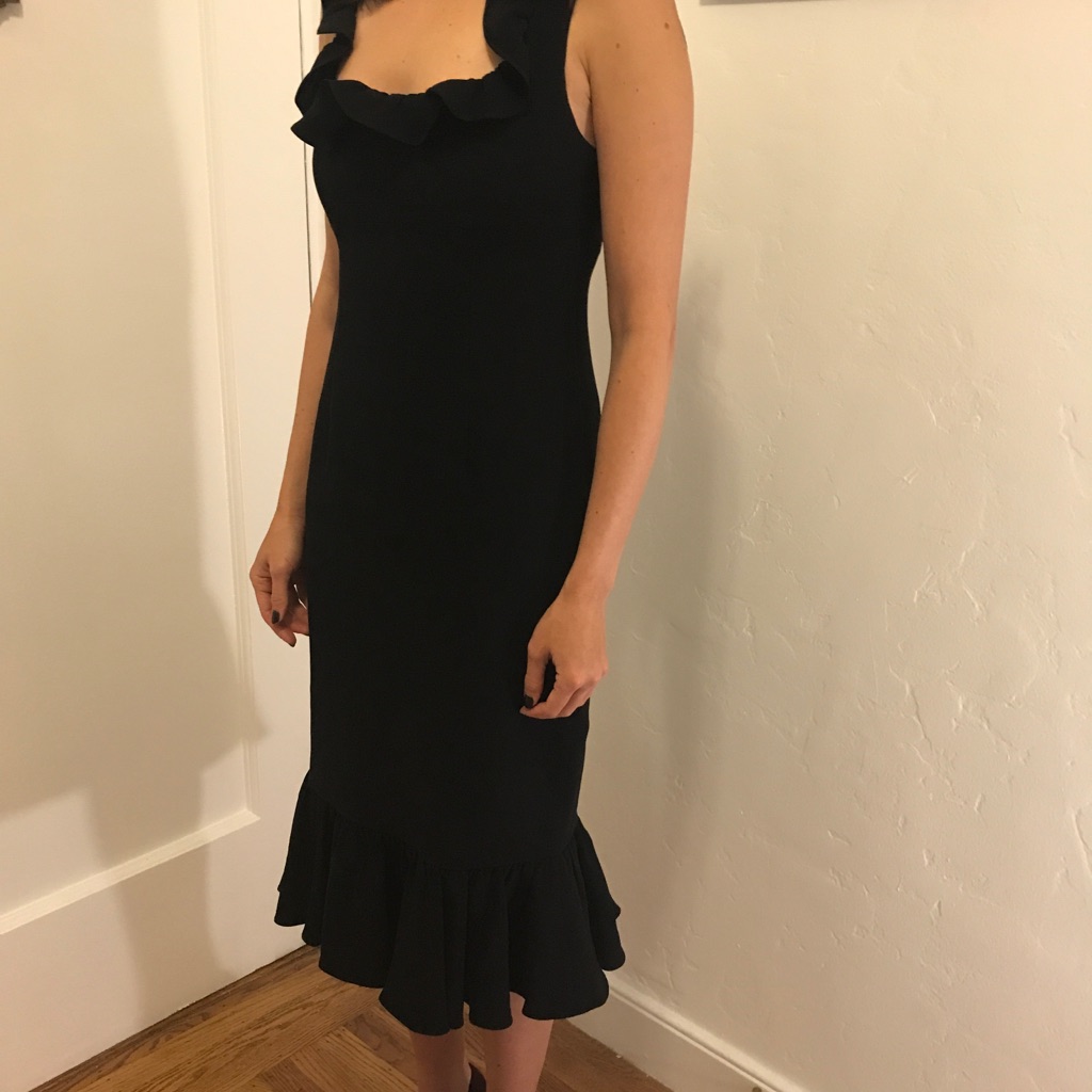 Nwt Sz 4 Cinq Sept Opalina Beautiful Black Dress